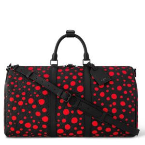 LVxYK Keepall 50 M21674 Red