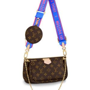 Louis Vuitton Multi Pochette Accessoires M44813 Blue