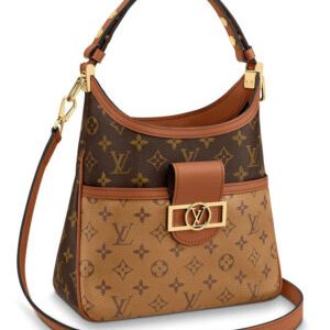 Louis Vuitton Hobo Dauphine PM M45194 Brown