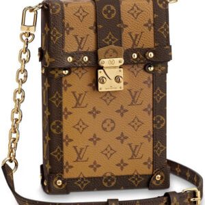 Louis Vuitton Pochette Trunk Verticale M67873 Apricot