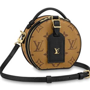 Louis Vuitton Mini Boite Chapeau Handbag M68276 Apricot