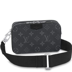 Louis Vuitton Alpha Wearable Wallet M80741 Black