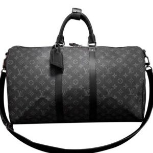 Louis Vuitton Keepall Bandouliere 50 M40603 Black
