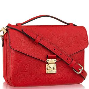 Louis Vuitton Pochette Metis M41487 M41488 Red