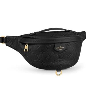Louis Vuitton Monogram Empreinte Bumbag M44812 Black