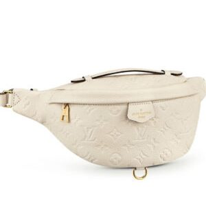 Louis Vuitton Monogram Empreinte Bumbag M44812 Cream