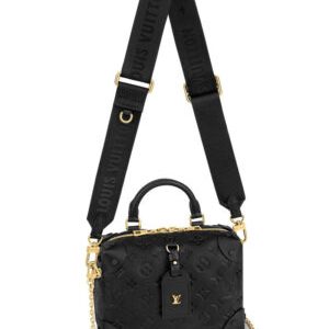 Louis Vuitton Petite Malle Souple M45393 M45394 Black