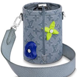 Louis Vuitton Chalk Pouch M81572 Gray