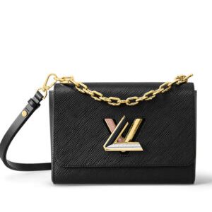 Louis Vuitton Twist MM M21031 M21032 Black
