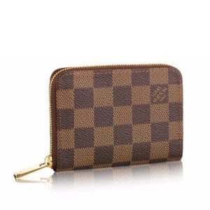 Louis Vuitton Zippy Coin Purse N63070 Brown