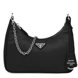 Prada Re-Edition 2005 nylon shoulder bag Black