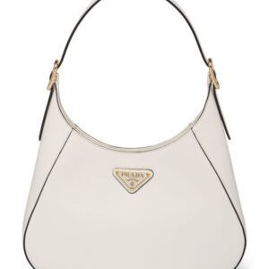 Prada Leather Shoulder Bag 1BC179 Cream