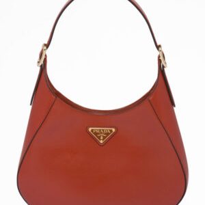 Prada Leather Shoulder Bag 1BC179 Red