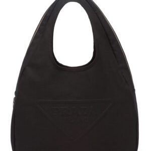 Prada Canvas Hobo Bag 2VY005 Black