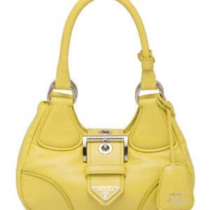 Prada Moon Padded Nappa-leather Bag 1BA381 Yellow