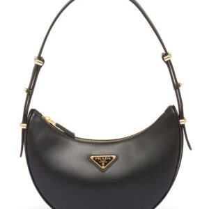 Prada Leather Shoulder Bag 1BC194 Black