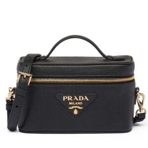 Prada Leather Mini-bag 1BH202 Black