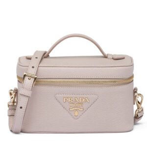 Prada Leather Mini-bag 1BH202 Pink