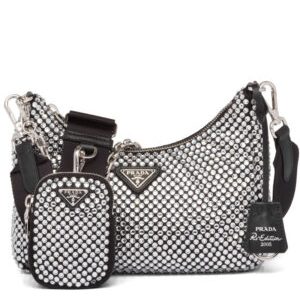 Prada Re-Edition 2005 Duchess Bag Black