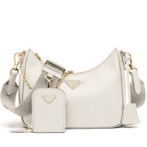 Prada Re-Edition 2005 Saffiano leather bag 1BH204 White