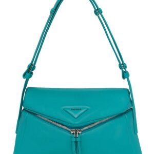 Prada Padded Nappa Leather Prada Signaux Bag 1BC165 Blue