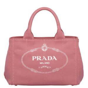Prada Denim Tote 1BG439 Peachblow