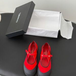 Chanel Coco Beach Mary Jane Shoes