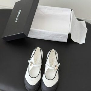 Chanel Coco Beach Mary Jane Shoes