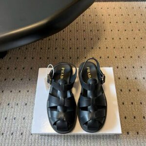 Prada Fisherman Leather Women’s Sandals