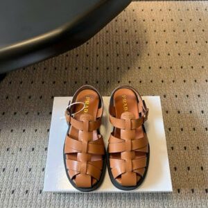 Prada Fisherman Leather Women’s Sandals