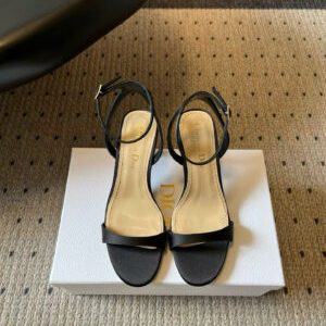 Dior Leather Women’s Heels Sandals