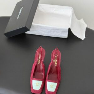 Chanel Coco Suede Leather Singlack Women’s Shoes