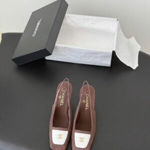 Chanel Coco Suede Leather Singlack Women’s Shoes