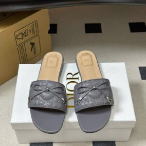 Dior D-Cannage Ribbon Women’s Slides