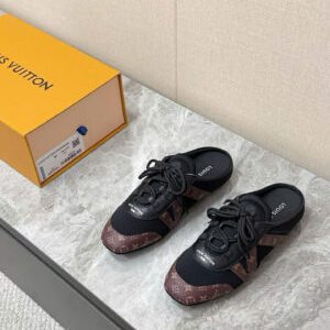 Louis Vuitton Sachetto Monogram Sneakeria Open Back Women’s Shoes