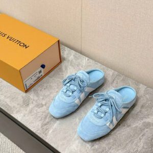Louis Vuitton Sachetto Monogram Sneakeria Open Back Women’s Shoes