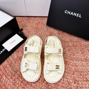 Chanel Coco Quilted Wome’s Flat Sandals