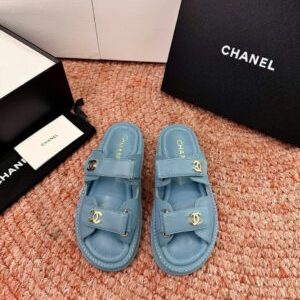 Chanel Coco Quilted Wome’s Flat Sandals