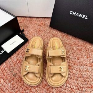 Chanel Coco Quilted Wome’s Flat Sandals