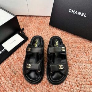 Chanel Coco Quilted Wome’s Flat Sandals