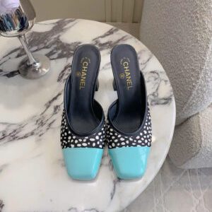 Chanel Coco Blazy Pony Women’s Open Back Shoes