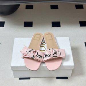 J’Adior Soupir Slide Embroidered Cotton