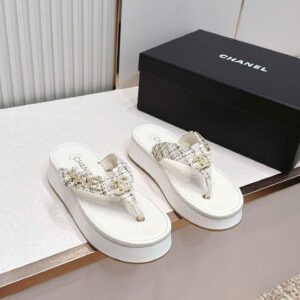 Chanel Coco Platform Flip Flop Sandal