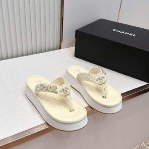 Chanel Coco Platform Flip Flop Sandal
