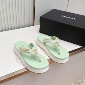 Chanel Coco Platform Flip Flop Sandal