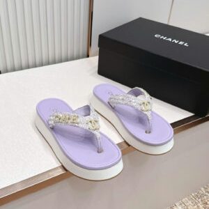 Chanel Coco Platform Flip Flop Sandal