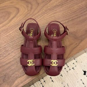 Chanel CC Logo Fisherman Women Sandals
