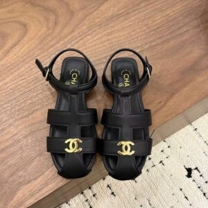 Chanel CC Logo Fisherman Women Sandals