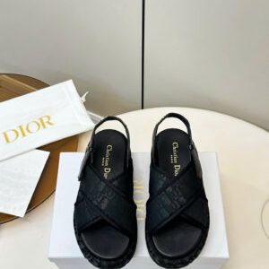 Dior D-Lane Platform Sandals 6cm