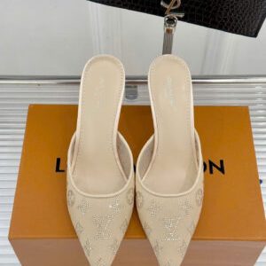 Louis Vuitton Gala Mule Shoes 8.5cm